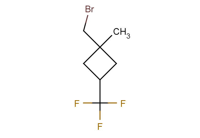 1-(bromomethyl)-1-methyl-3-(trifluoromethyl)cyclobutane, Mixture of diastereomers