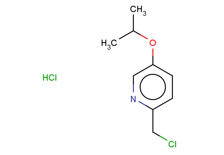 2-(chloromethyl)-5-(propan-2-yloxy)pyridine hydrochloride
