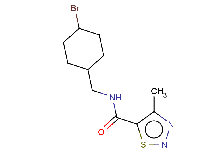 N-[(4-bromocyclohexyl)methyl]-4-methyl-1,2,3-thiadiazole-5-carboxamide