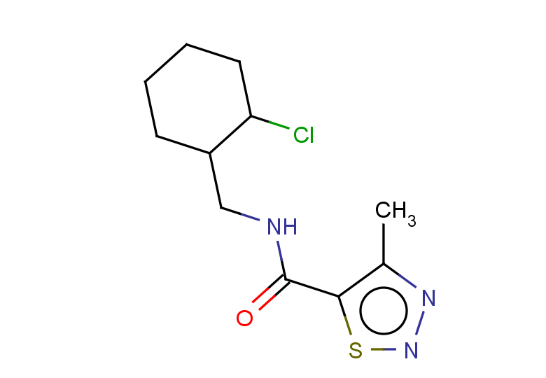 N-[(2-chlorocyclohexyl)methyl]-4-methyl-1,2,3-thiadiazole-5-carboxamide, Mixture of diastereomers