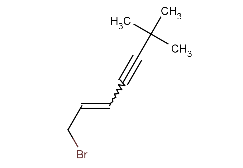 1-bromo-6,6-dimethylhept-2-en-4-yne