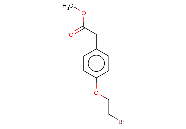 methyl 2-[4-(2-bromoethoxy)phenyl]acetate