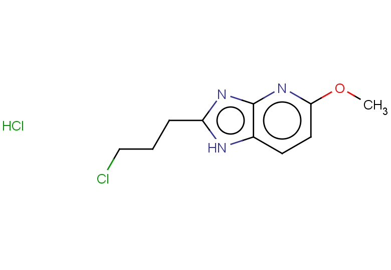 2-(3-chloropropyl)-5-methoxy-1H-imidazo[4,5-b]pyridine hydrochloride