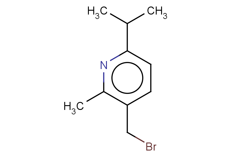 3-(bromomethyl)-2-methyl-6-(propan-2-yl)pyridine