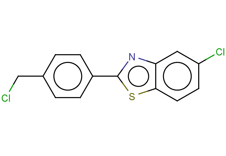 5-chloro-2-[4-(chloromethyl)phenyl]-1,3-benzothiazole