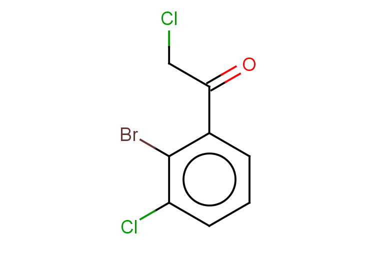 1-(2-bromo-3-chlorophenyl)-2-chloroethan-1-one