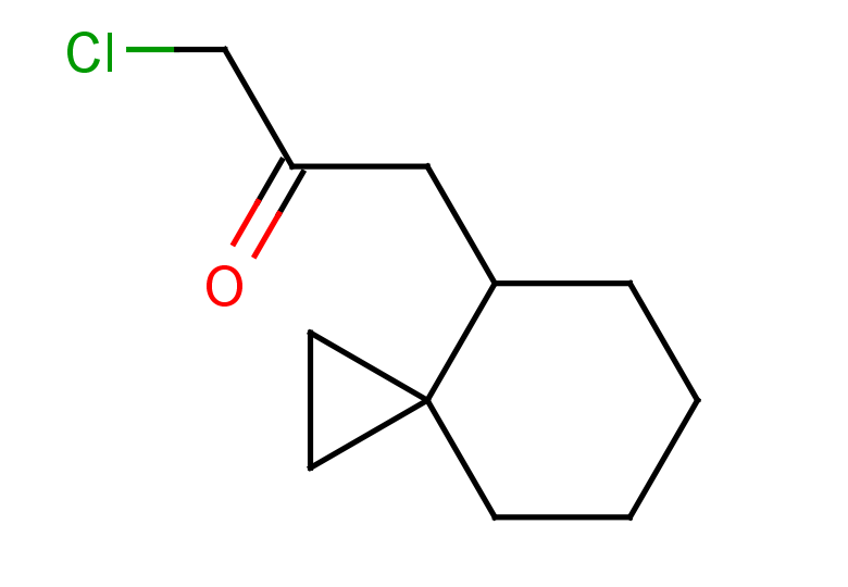 1-chloro-3-{spiro[2.5]octan-4-yl}propan-2-one