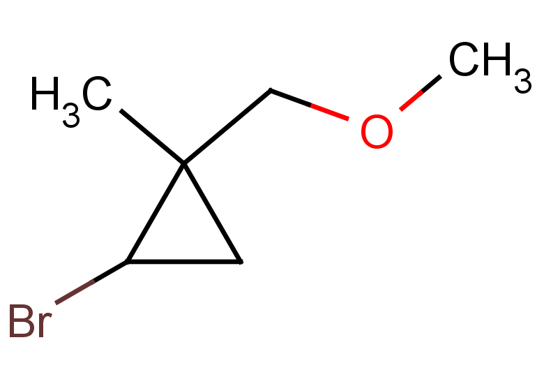 2-bromo-1-(methoxymethyl)-1-methylcyclopropane, Mixture of isomers