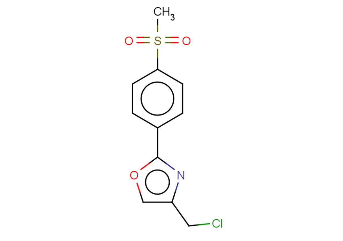4-(chloromethyl)-2-(4-methanesulfonylphenyl)-1,3-oxazole
