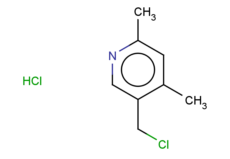 5-(chloromethyl)-2,4-dimethylpyridine hydrochloride