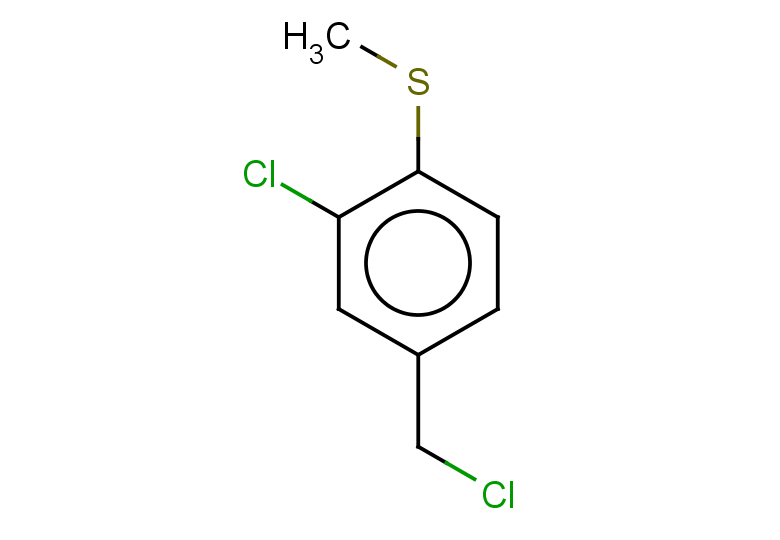 2-chloro-4-(chloromethyl)-1-(methylsulfanyl)benzene