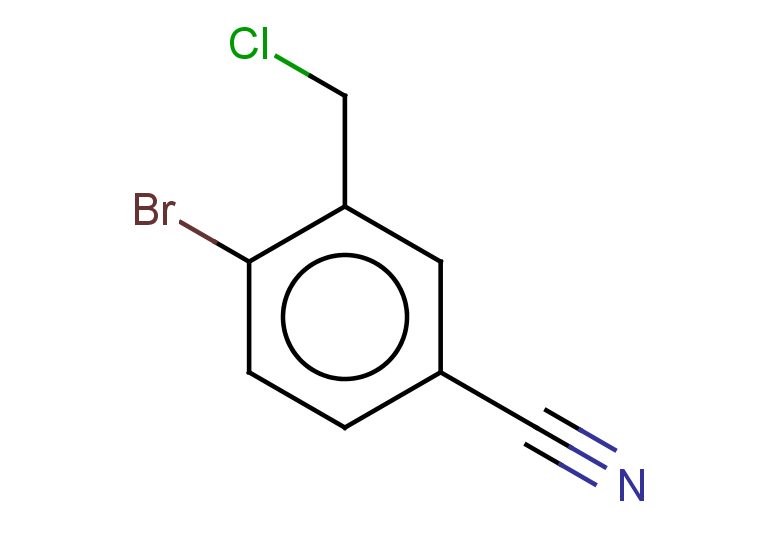 4-bromo-3-(chloromethyl)benzonitrile