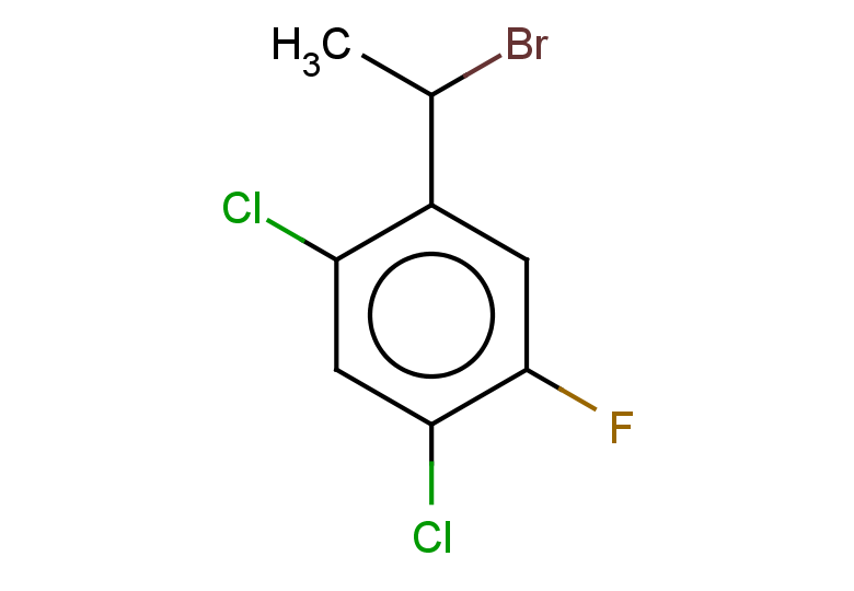 1-(1-bromoethyl)-2,4-dichloro-5-fluorobenzene