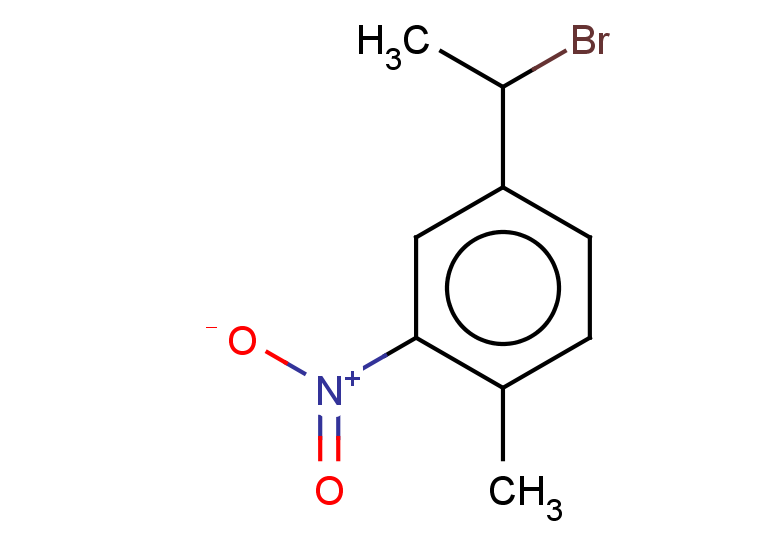 4-(1-bromoethyl)-1-methyl-2-nitrobenzene