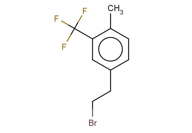 4-(2-bromoethyl)-1-methyl-2-(trifluoromethyl)benzene