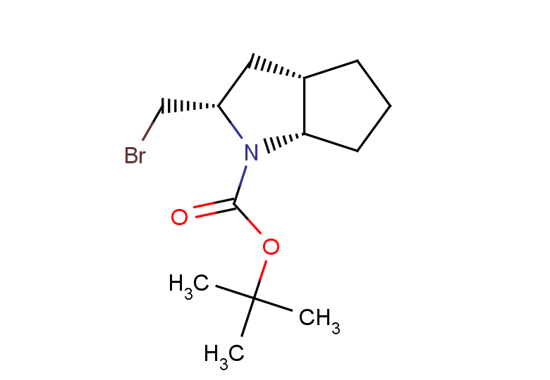 tert-butyl (2S,3aS,6aS)-2-(bromomethyl)-octahydrocyclopenta[b]pyrrole-1-carboxylate
