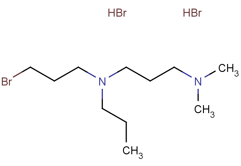 {3-[(3-bromopropyl)(propyl)amino]propyl}dimethylamine dihydrobromide