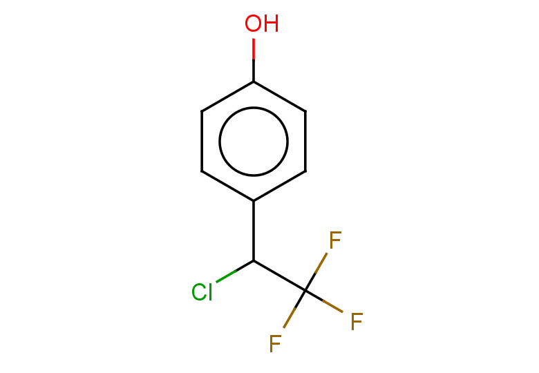 4-(1-chloro-2,2,2-trifluoroethyl)phenol