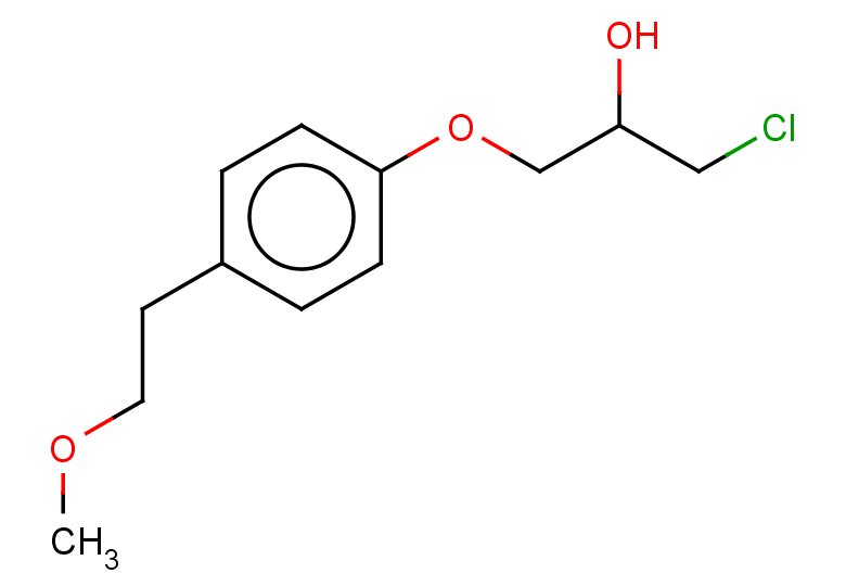 1-chloro-3-[4-(2-methoxyethyl)phenoxy]propan-2-ol