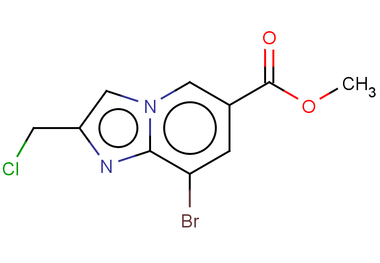 methyl 8-bromo-2-(chloromethyl)imidazo[1,2-a]pyridine-6-carboxylate