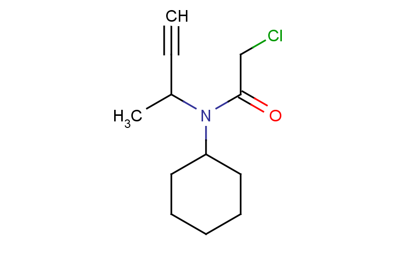 N-(but-3-yn-2-yl)-2-chloro-N-cyclohexylacetamide