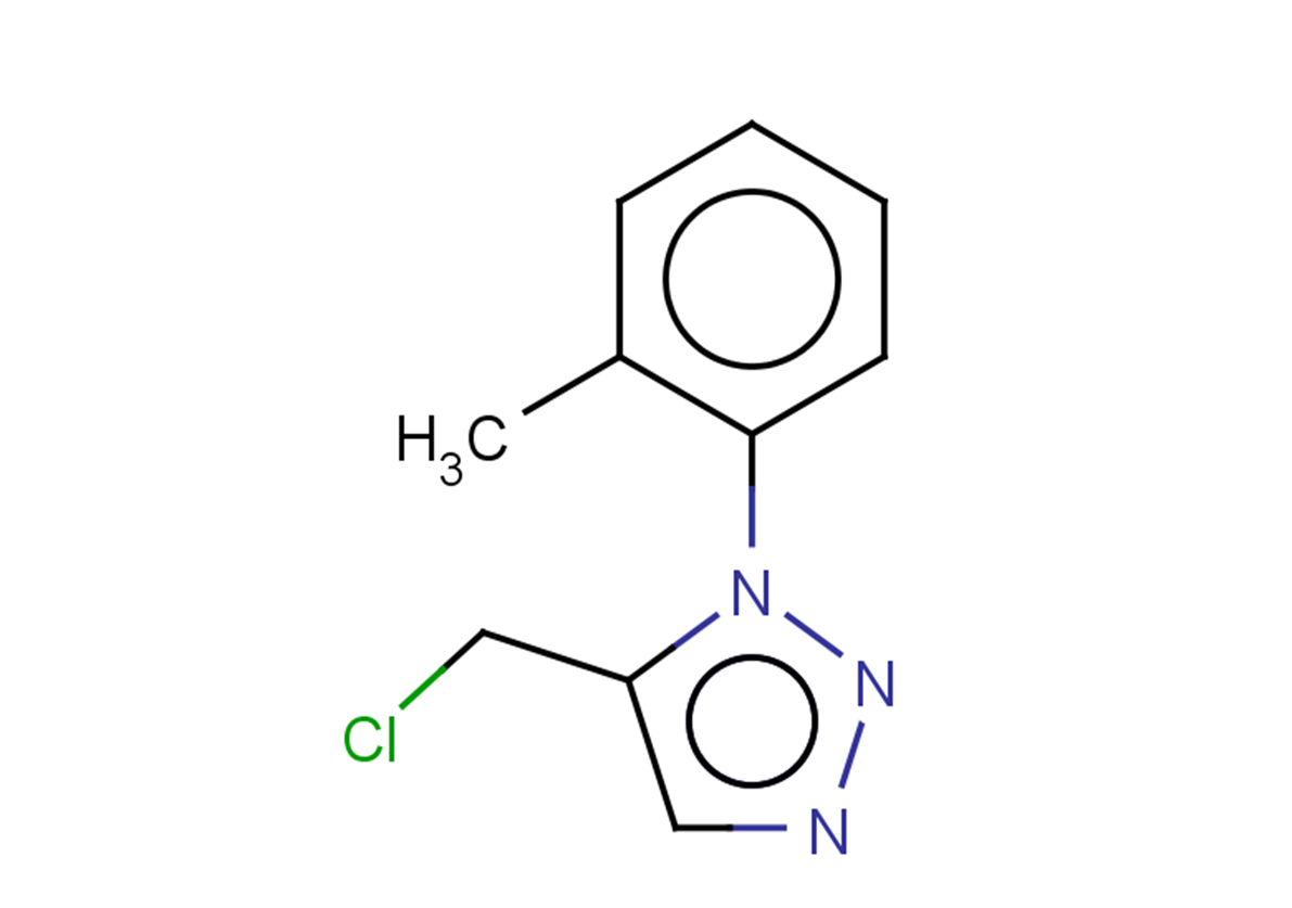 5-(chloromethyl)-1-(2-methylphenyl)-1H-1,2,3-triazole