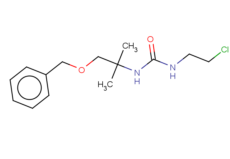 1-[1-(benzyloxy)-2-methylpropan-2-yl]-3-(2-chloroethyl)urea
