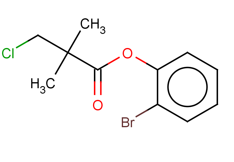 2-bromophenyl 3-chloro-2,2-dimethylpropanoate