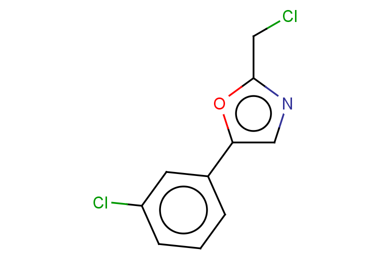 2-(chloromethyl)-5-(3-chlorophenyl)-1,3-oxazole