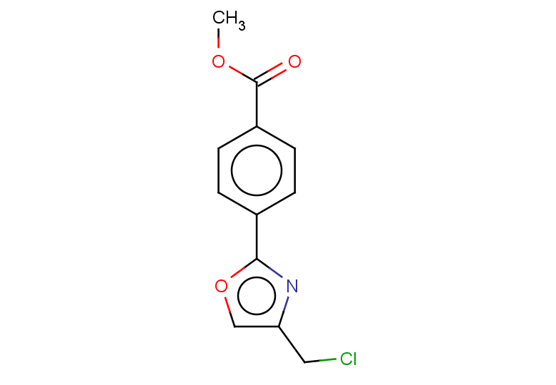 methyl 4-[4-(chloromethyl)-1,3-oxazol-2-yl]benzoate