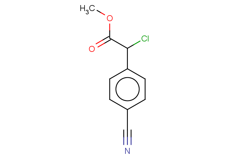 methyl 2-chloro-2-(4-cyanophenyl)acetate