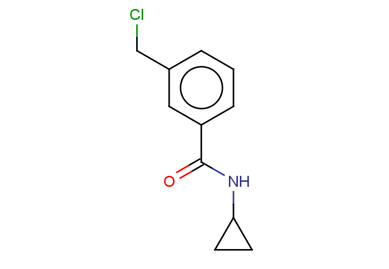 3-(chloromethyl)-N-cyclopropylbenzamide
