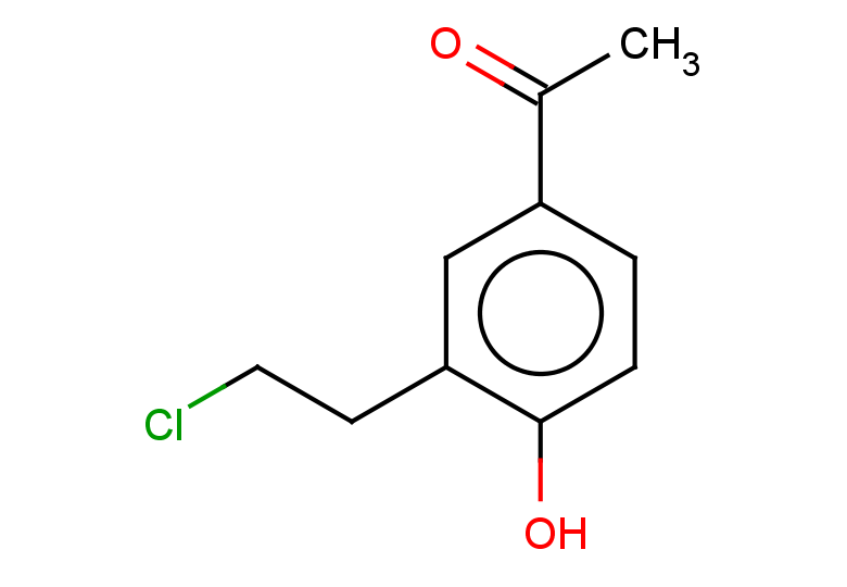 1-[3-(2-chloroethyl)-4-hydroxyphenyl]ethan-1-one