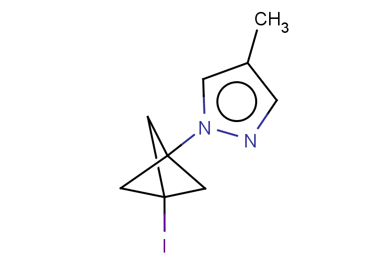1-{3-iodobicyclo[1.1.1]pentan-1-yl}-4-methyl-1H-pyrazole