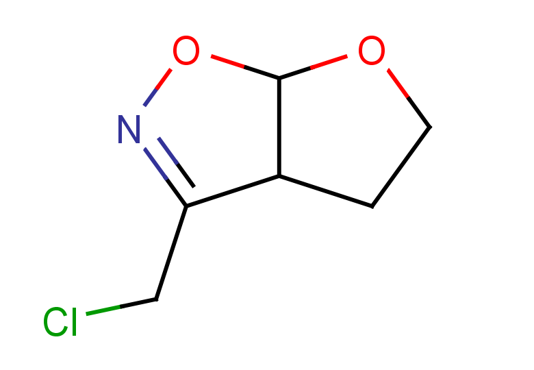 3-(chloromethyl)-3aH,4H,5H,6aH-furo[3,2-d][1,2]oxazole