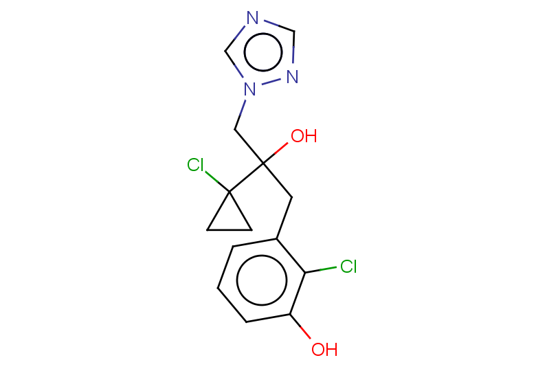 2-chloro-3-[2-(1-chlorocyclopropyl)-2-hydroxy-3-(1H-1,2,4-triazol-1-yl)propyl]phenol