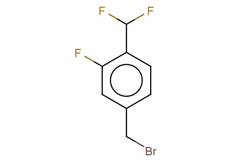 4-(bromomethyl)-1-(difluoromethyl)-2-fluorobenzene