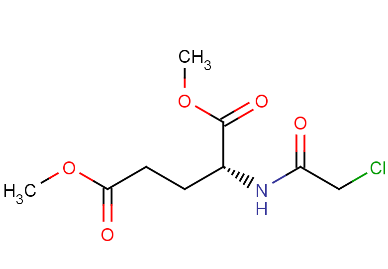 1,5-dimethyl (2R)-2-(2-chloroacetamido)pentanedioate