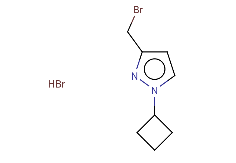 3-(bromomethyl)-1-cyclobutyl-1H-pyrazole hydrobromide