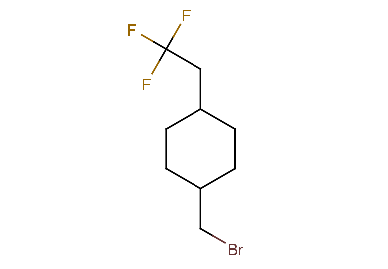 1-(bromomethyl)-4-(2,2,2-trifluoroethyl)cyclohexane, Mixture of diastereomers