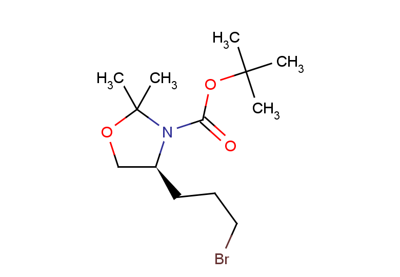 tert-butyl (4S)-4-(3-bromopropyl)-2,2-dimethyl-1,3-oxazolidine-3-carboxylate