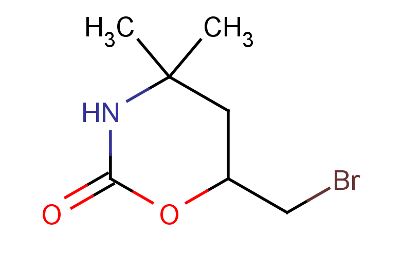 6-(bromomethyl)-4,4-dimethyl-1,3-oxazinan-2-one