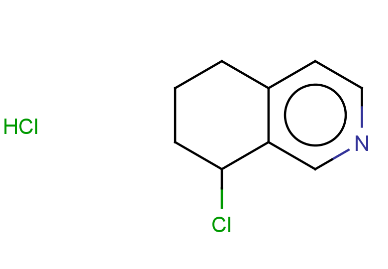 8-chloro-5,6,7,8-tetrahydroisoquinoline hydrochloride