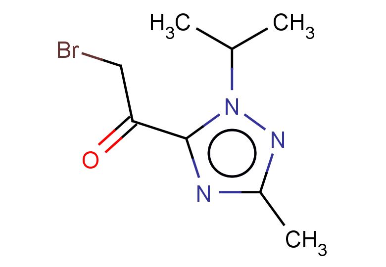 2-bromo-1-[3-methyl-1-(propan-2-yl)-1H-1,2,4-triazol-5-yl]ethan-1-one