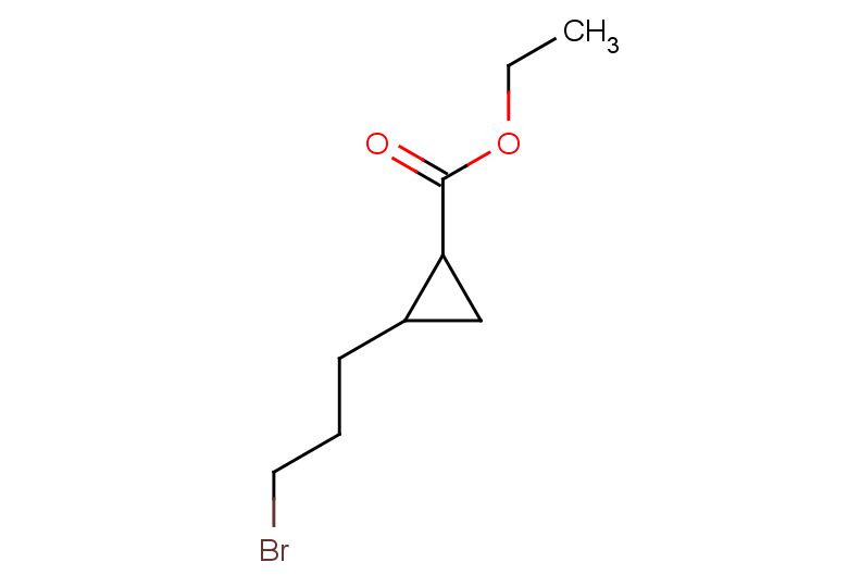 ethyl 2-(3-bromopropyl)cyclopropane-1-carboxylate, Mixture of diastereomers