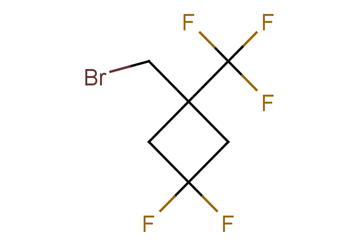 1-(bromomethyl)-3,3-difluoro-1-(trifluoromethyl)cyclobutane