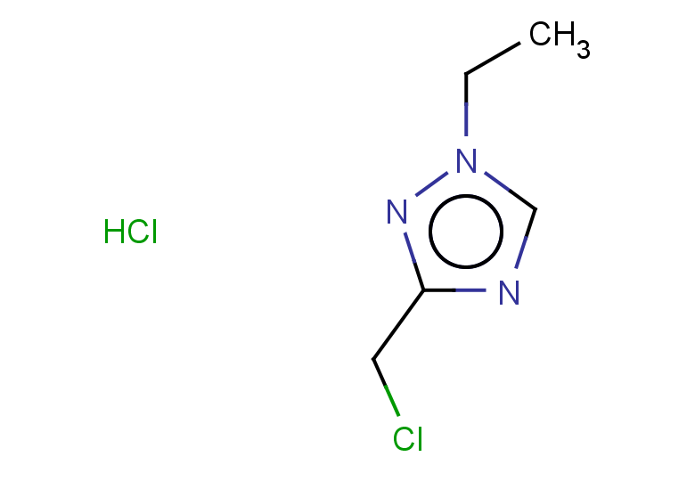 3-(chloromethyl)-1-ethyl-1H-1,2,4-triazole hydrochloride