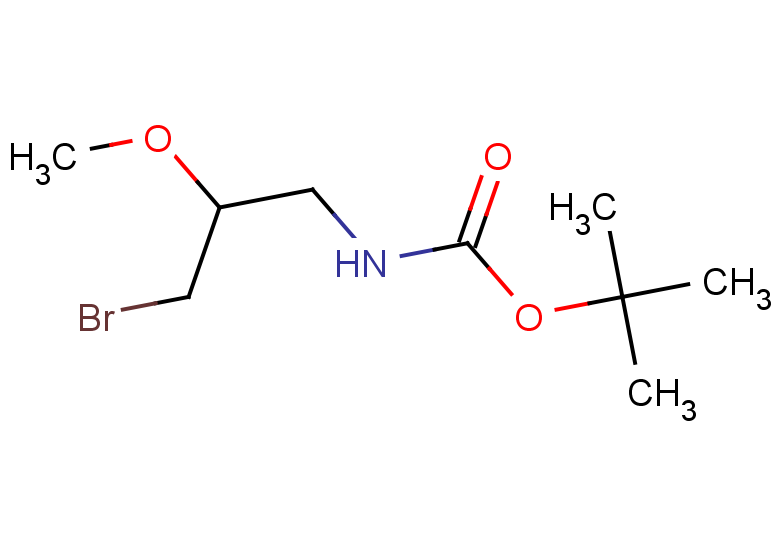 tert-butyl N-(3-bromo-2-methoxypropyl)carbamate