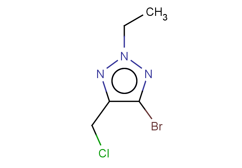 4-bromo-5-(chloromethyl)-2-ethyl-2H-1,2,3-triazole