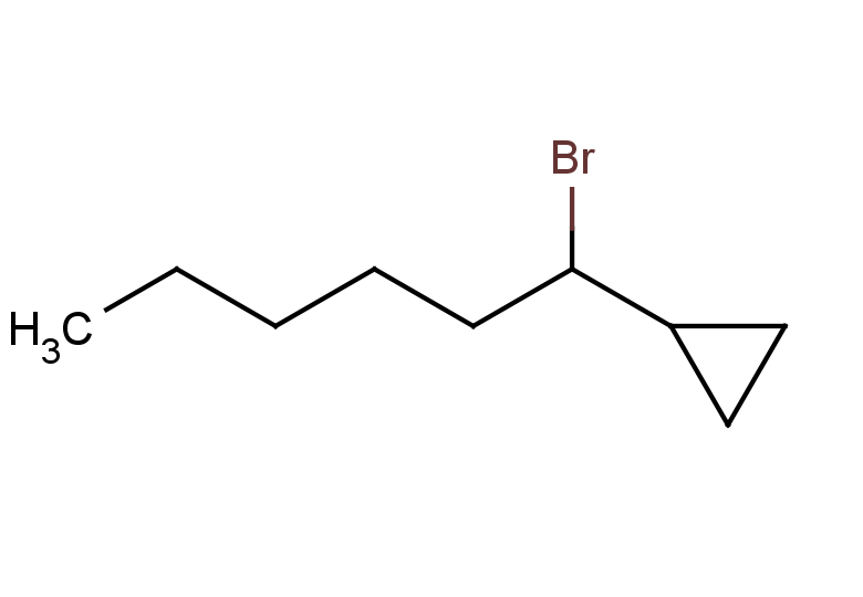 (1-bromohexyl)cyclopropane